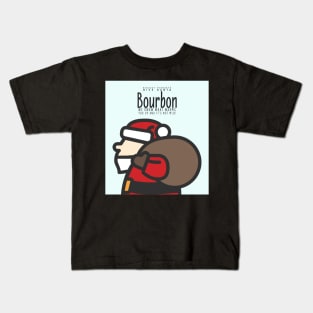 Our Santa Gets Bourbon Kids T-Shirt